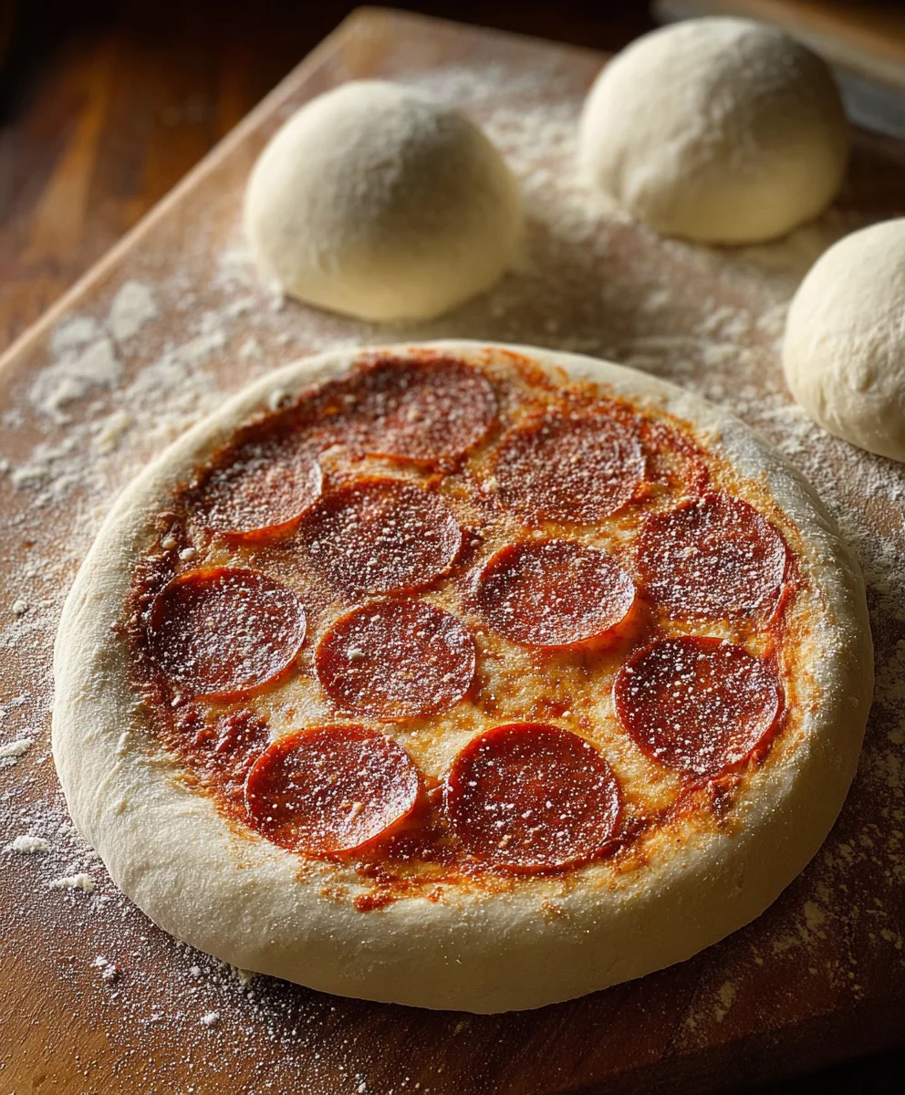 Easy Two Ingredient Pizza Dough Recipe