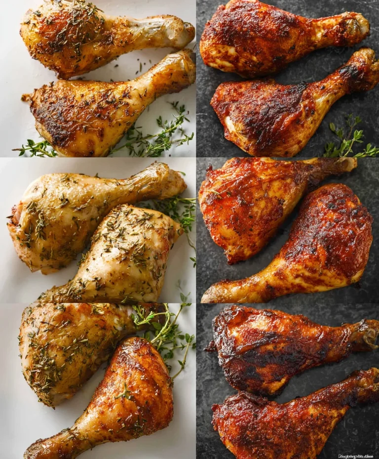Easy Baked Chicken Legs Six Ways – Delicious Recipes