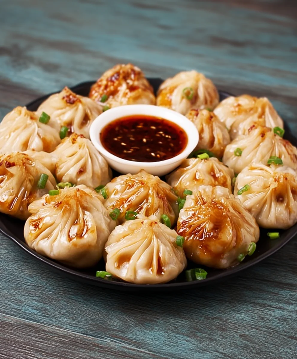 Soyabean Momos Recipe-Healthy Veg Soya Momos