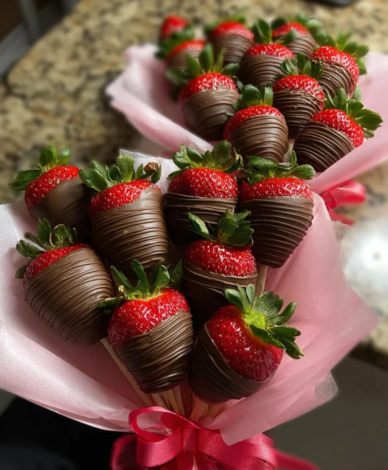 Easy Chocolate Covered Strawberries Recipe- Delicious Treat