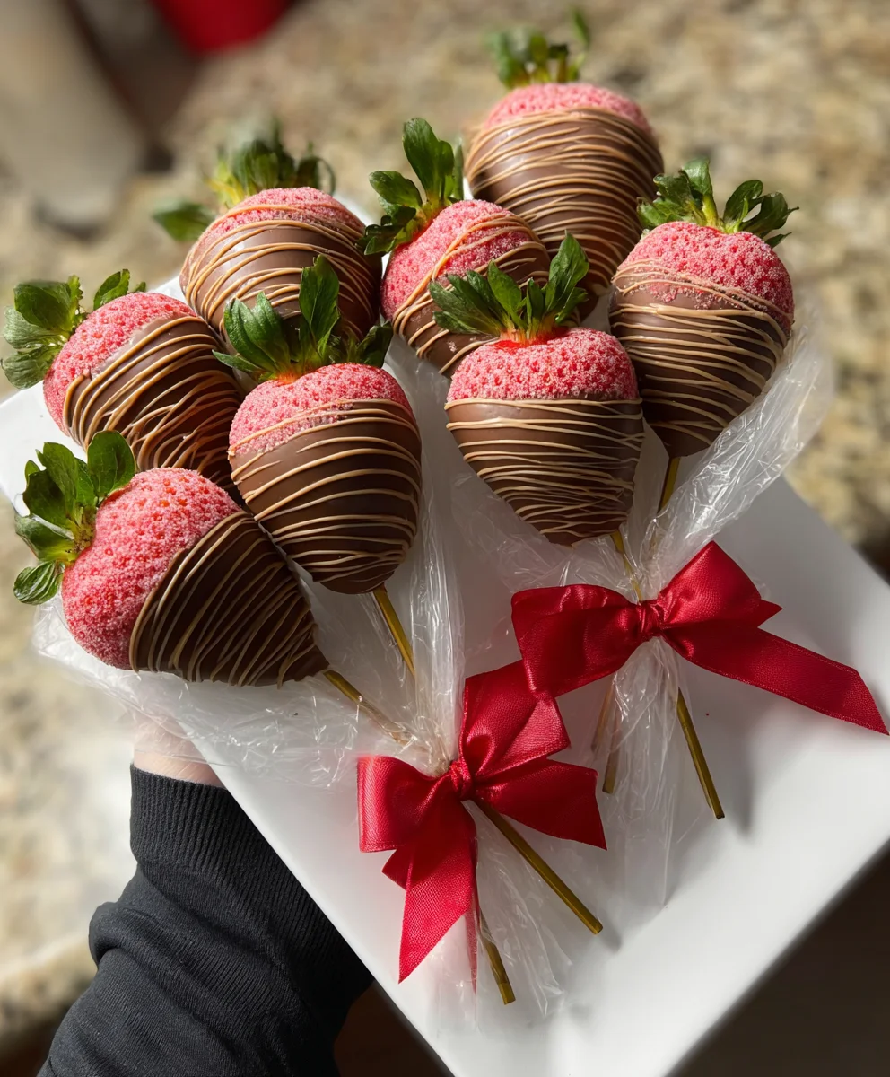 Easy Chocolate Covered Strawberries Recipe- Delicious Treat