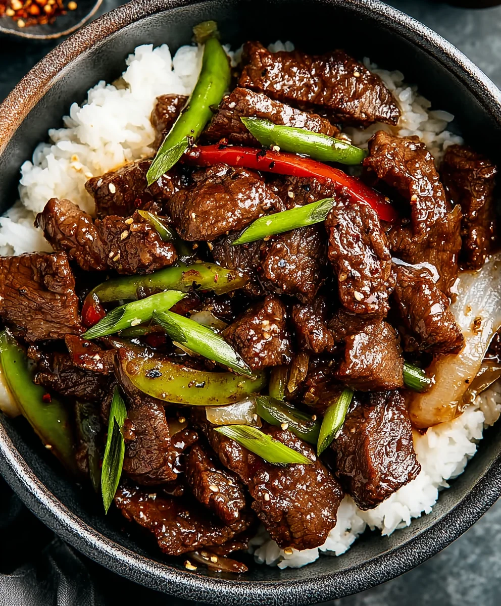 Spicy Black Pepper Beef Stir-Fry Recipe