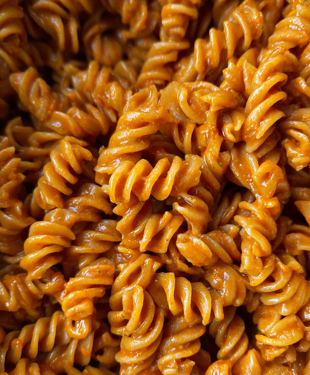 Creamy Vegan Spicy Fusilli Pasta Recipe