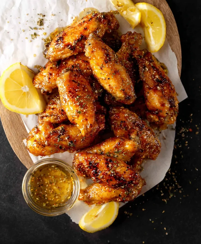 Honey Lemon Pepper Chicken Wings – Flavorful Recipe