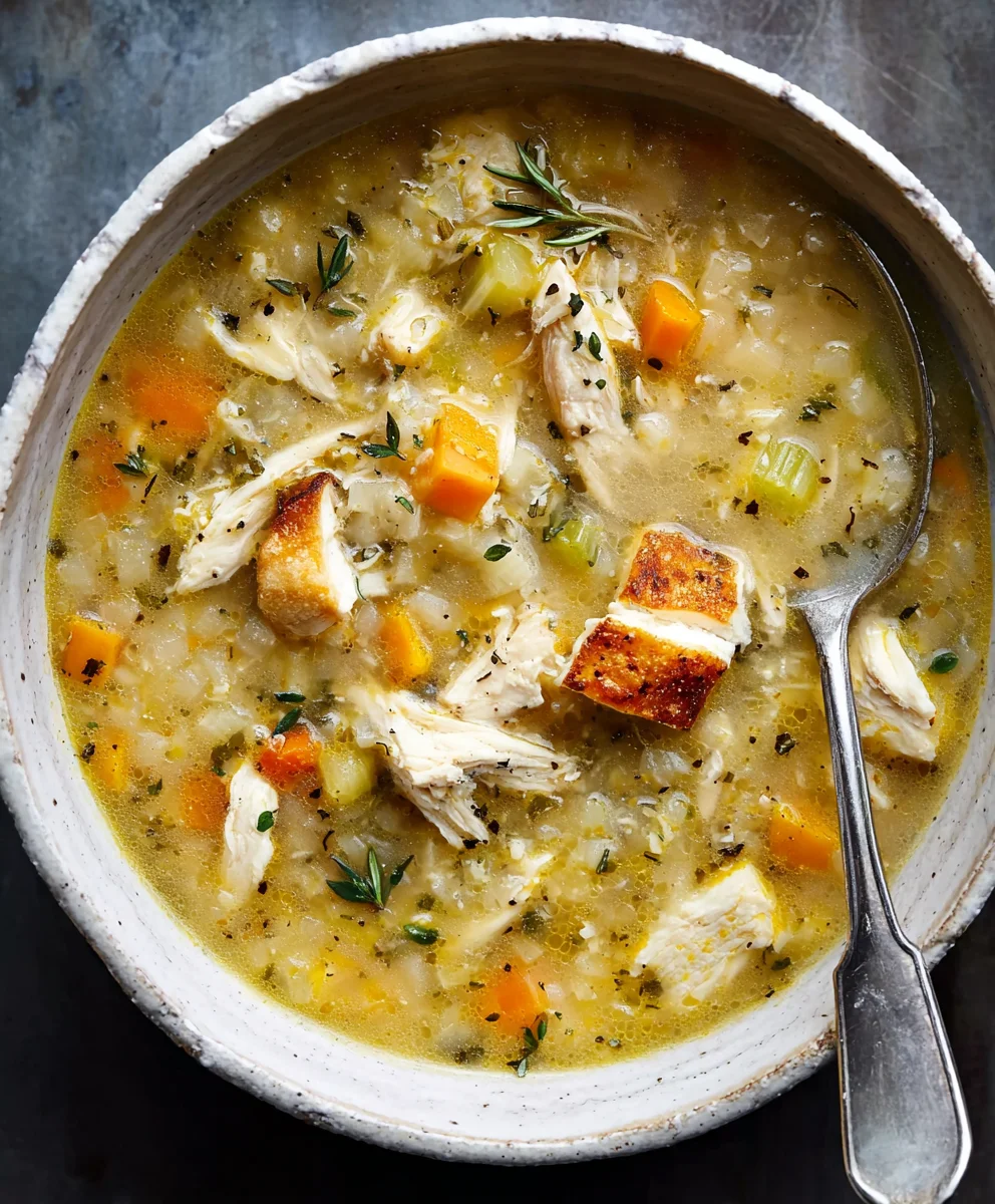 Soothing Anti-Inflammatory Chicken Soup Recipe