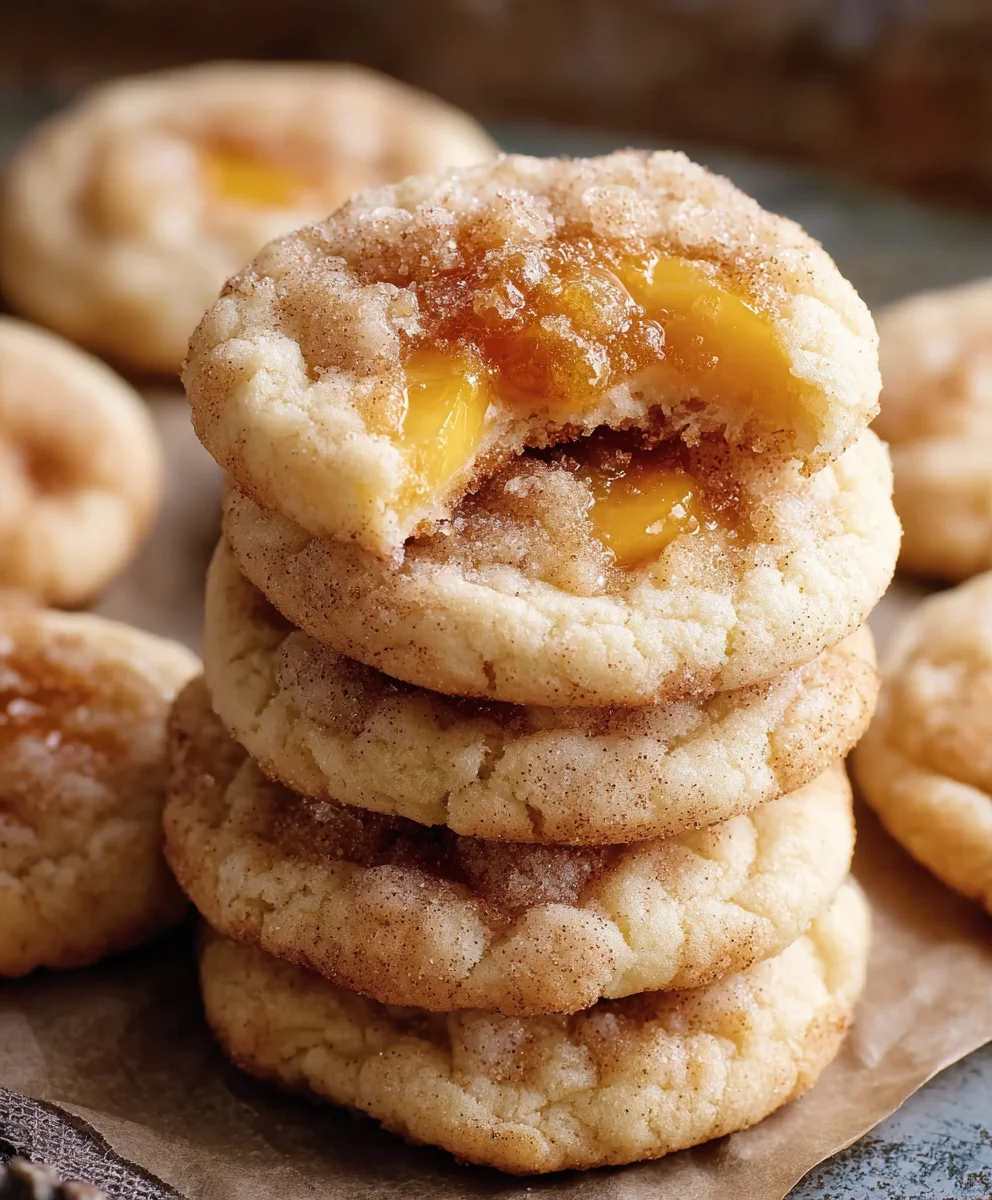 Easy Peach Cobbler Cookies - Delicious Dessert Treat