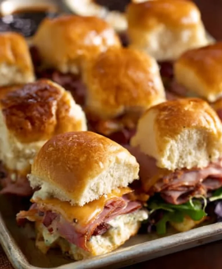 Mississippi Sin Beef Beef Ham Sliders-Savory Bites
