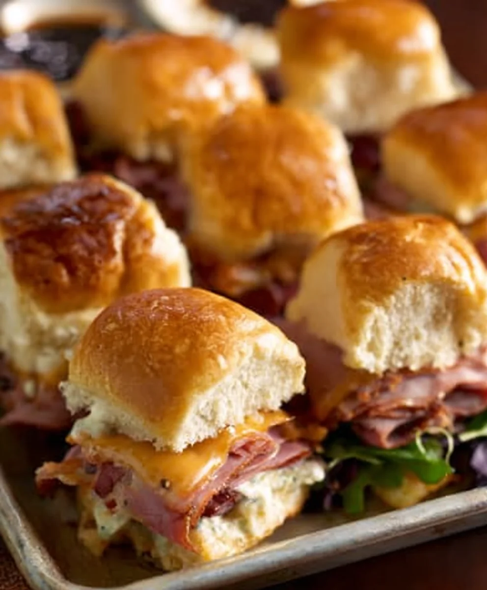 Mississippi Sin Beef Beef Ham Sliders-Savory Bites