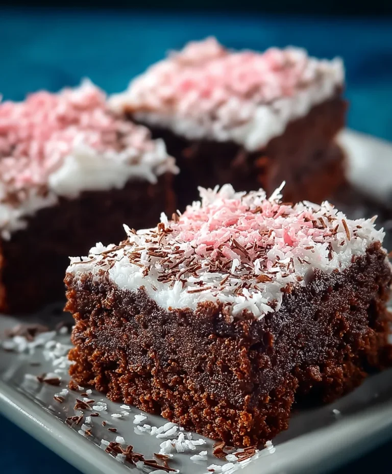 Snow Ball Brownies – Decadent Chocolate Coconut Bliss