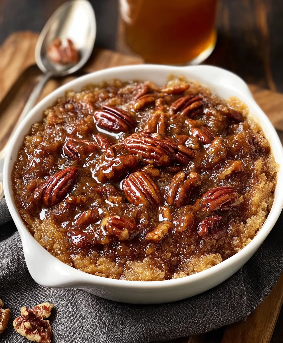Easy Pecan Pie Cobbler-Comforting Dessert Perfection