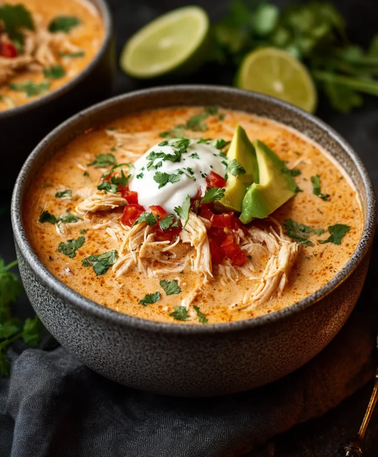 Creamy Chicken Enchilada Soup-Easy Weeknight Meal