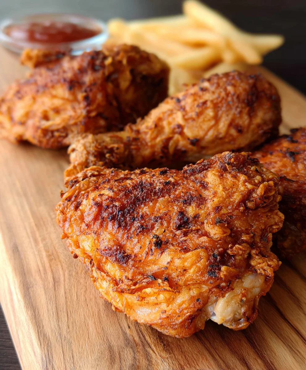 Crispy Juicy Fried Chicken Recipe- Best Ever