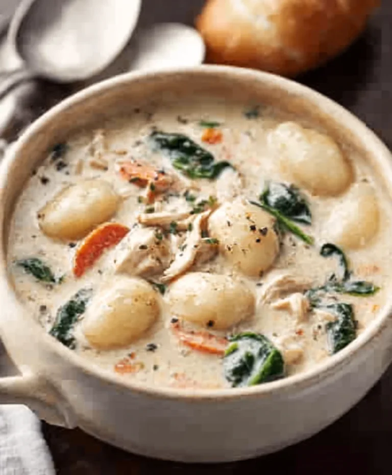 Olive Garden Chicken Gnocchi Soup – Easy Copycat Recipe