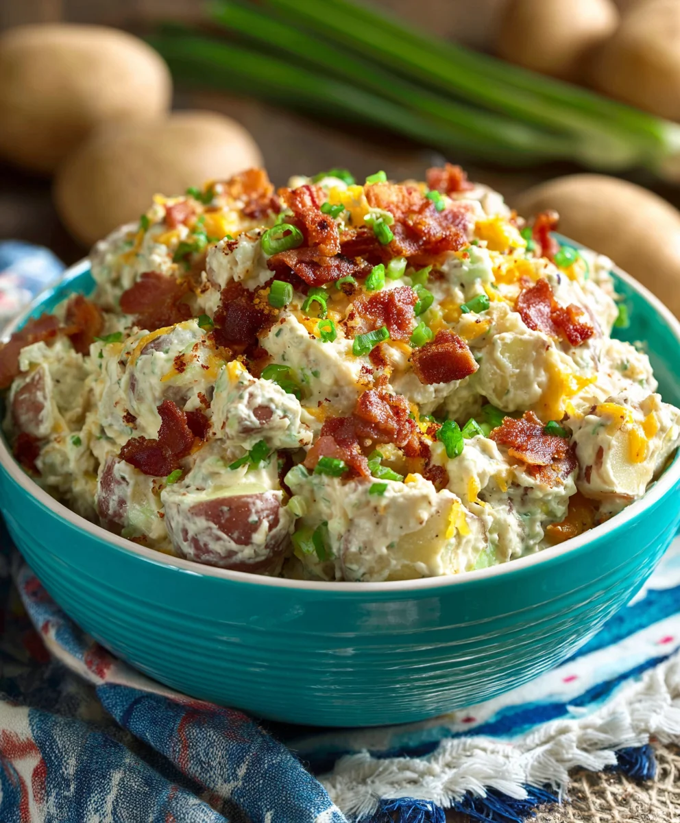 Loaded Baked Potato Salad Canyon Cookout-Beef