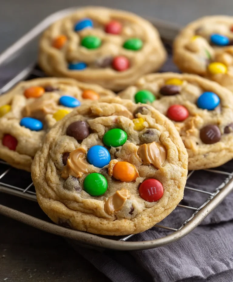 Peanut Butter M&M Cookies – Chewy & Delicious Recipe