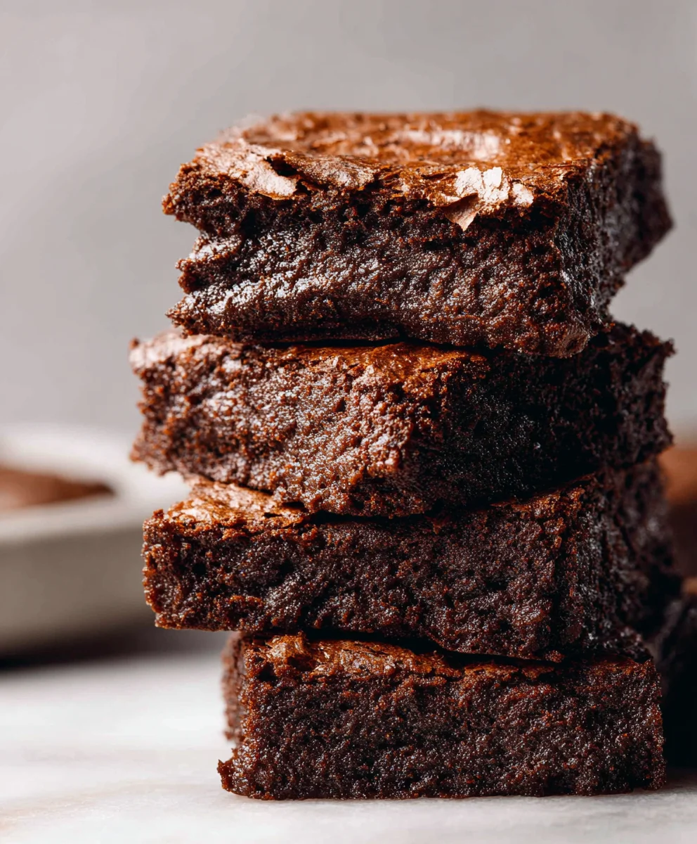 Easy Sourdough Discard Brownies - Fudgy & Delicious