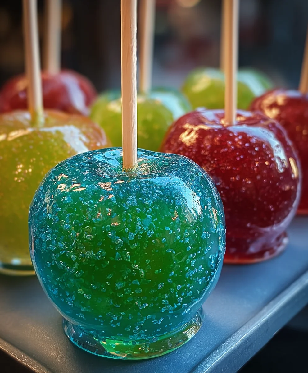 Jolly Rancher Candy Apples-Easy Festive Treat