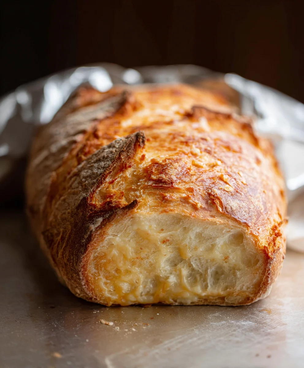 Cheesy Sourdough Bread Recipe - Easy & Delicious