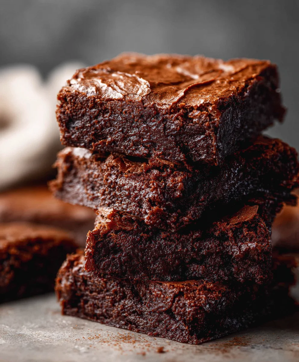 Easy Sourdough Discard Brownies - Fudgy & Delicious