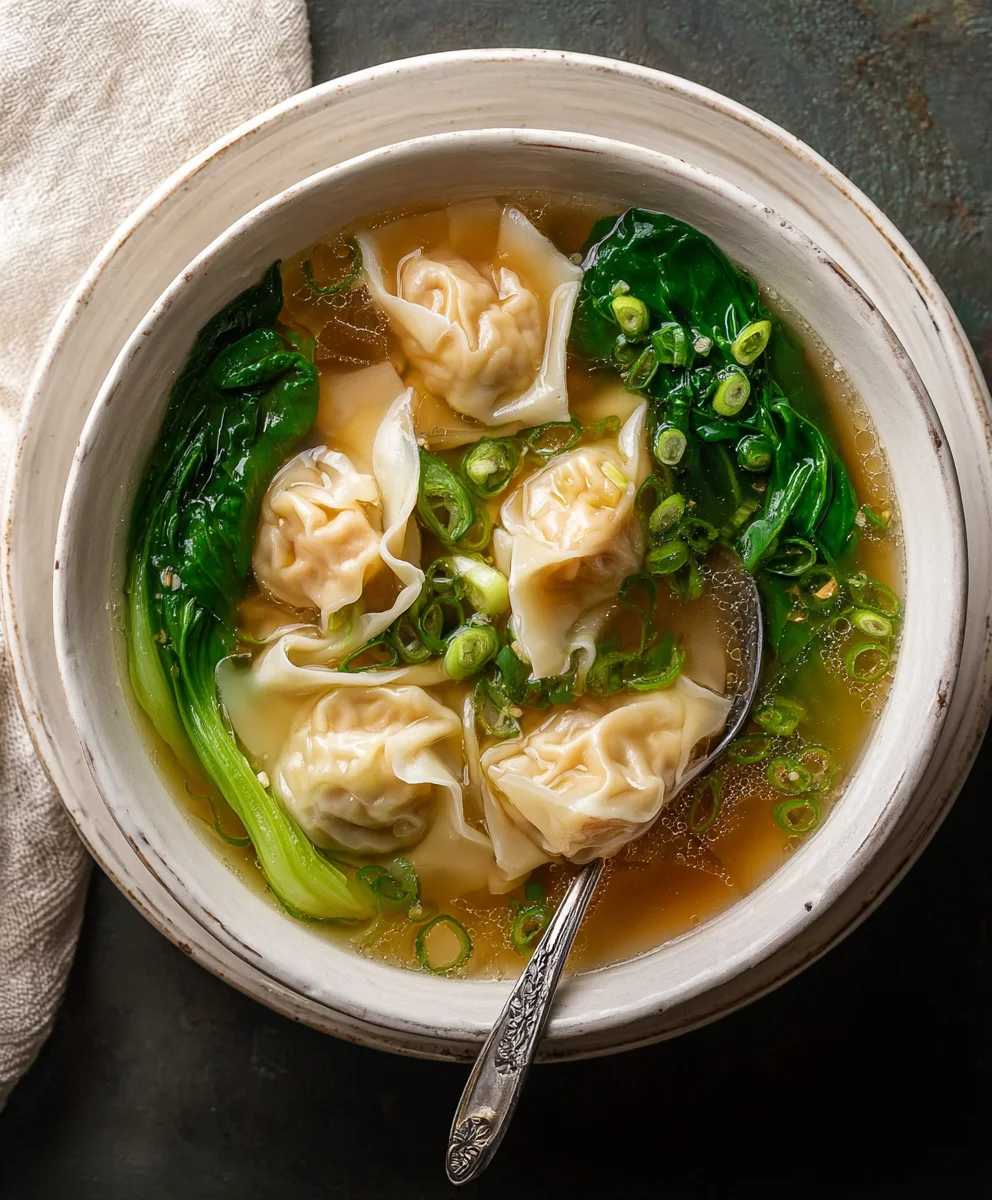 Easy Beef Wonton Soup Recipe-Quick & Delicious
