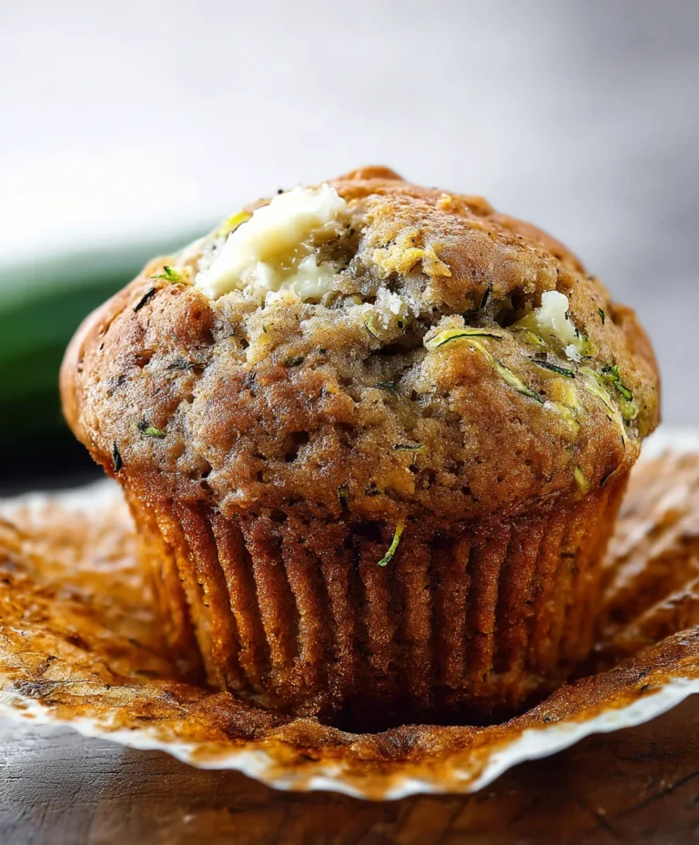 Moist Banana Zucchini Muffins-Easy Healthy Recipe