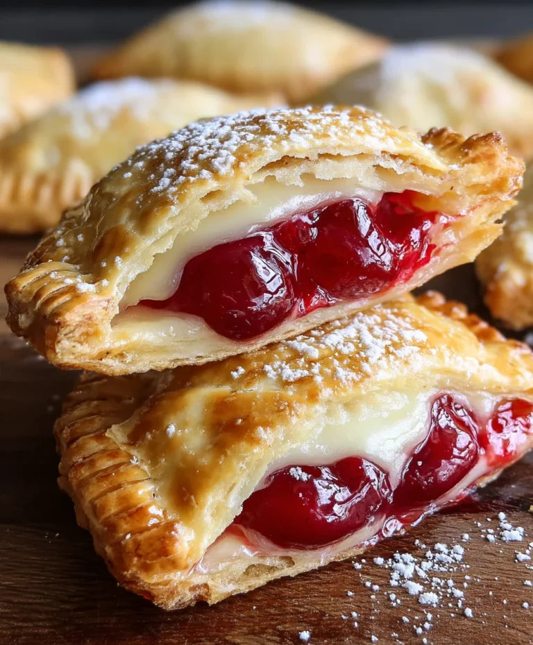 Cherry Cheesecake Hand Pies-Easy Dessert