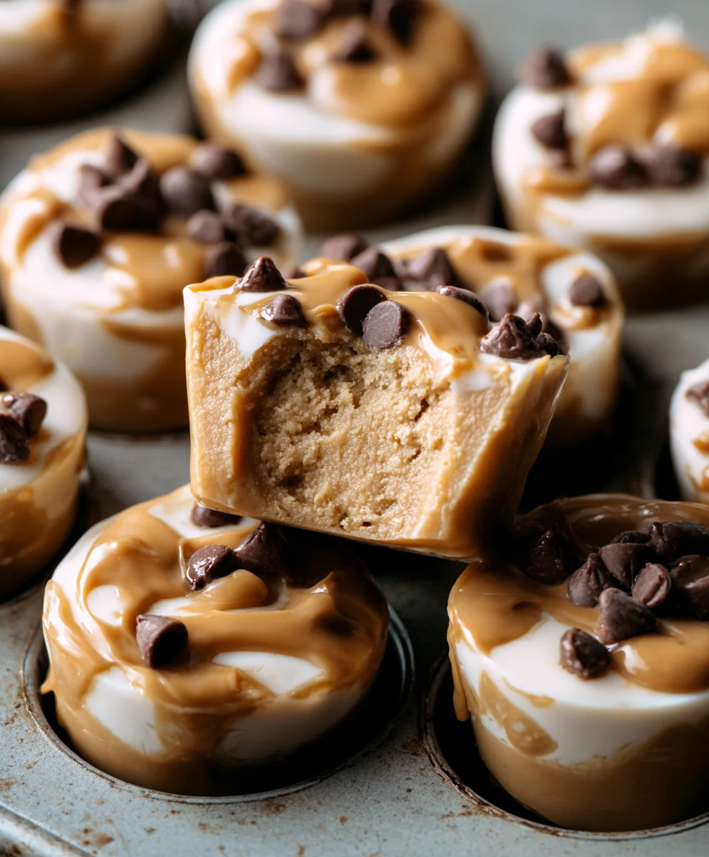 Frozen Greek Yogurt Peanut Butter Bites - Easy & Delicious