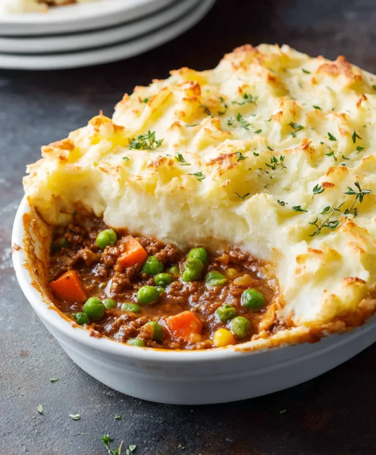 Easy Beef Shepherd’s Pie Recipe-Hearty Comfort Food