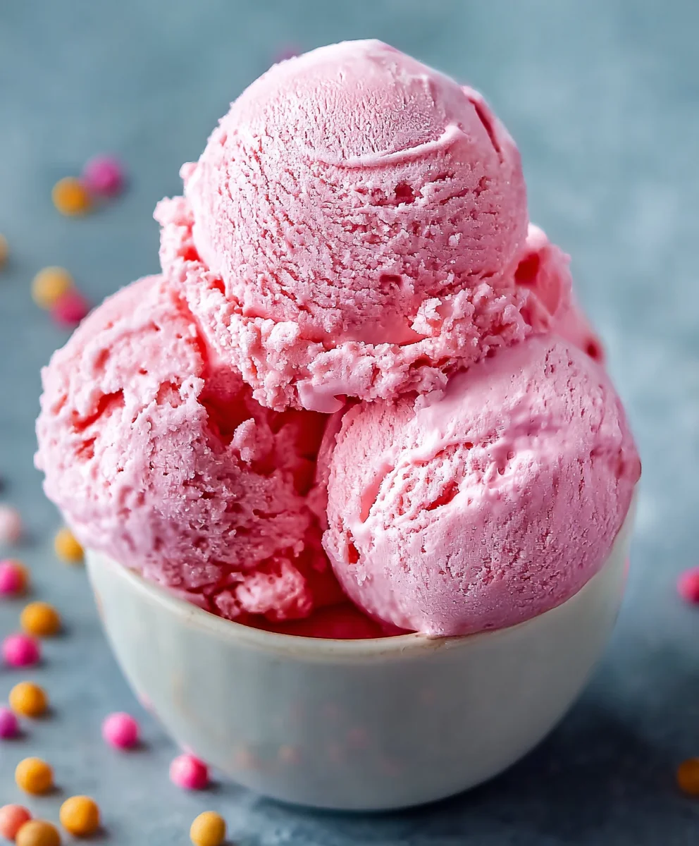Bubblegum Ice Cream Recipe-Easy Fun Dessert