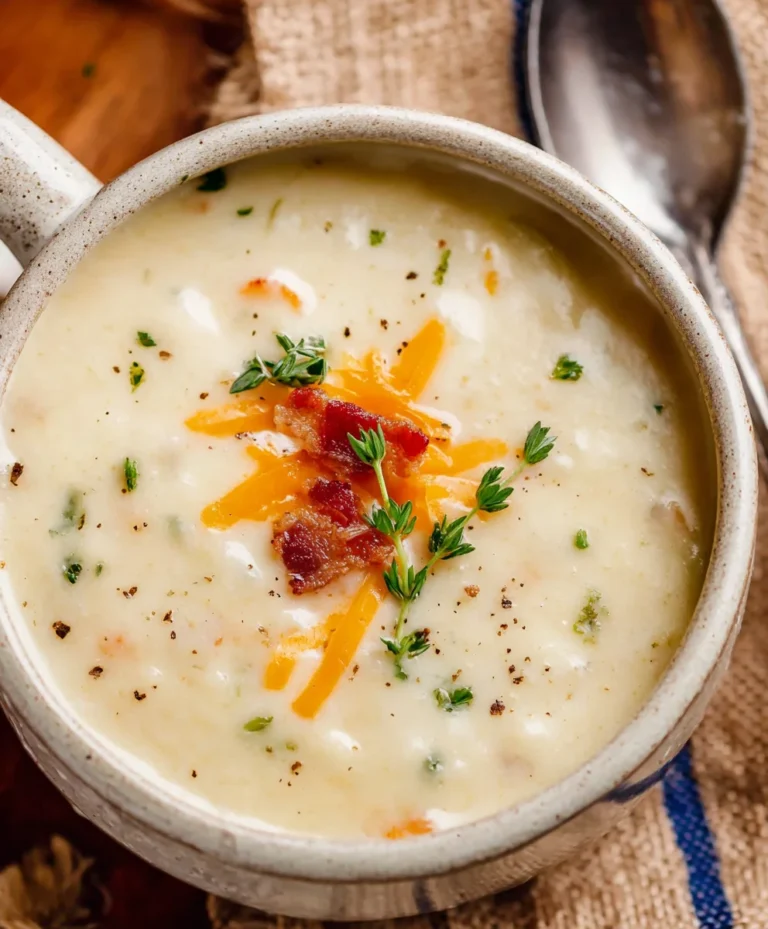 Easy Potato Soup Recipe – Creamy & Delicious