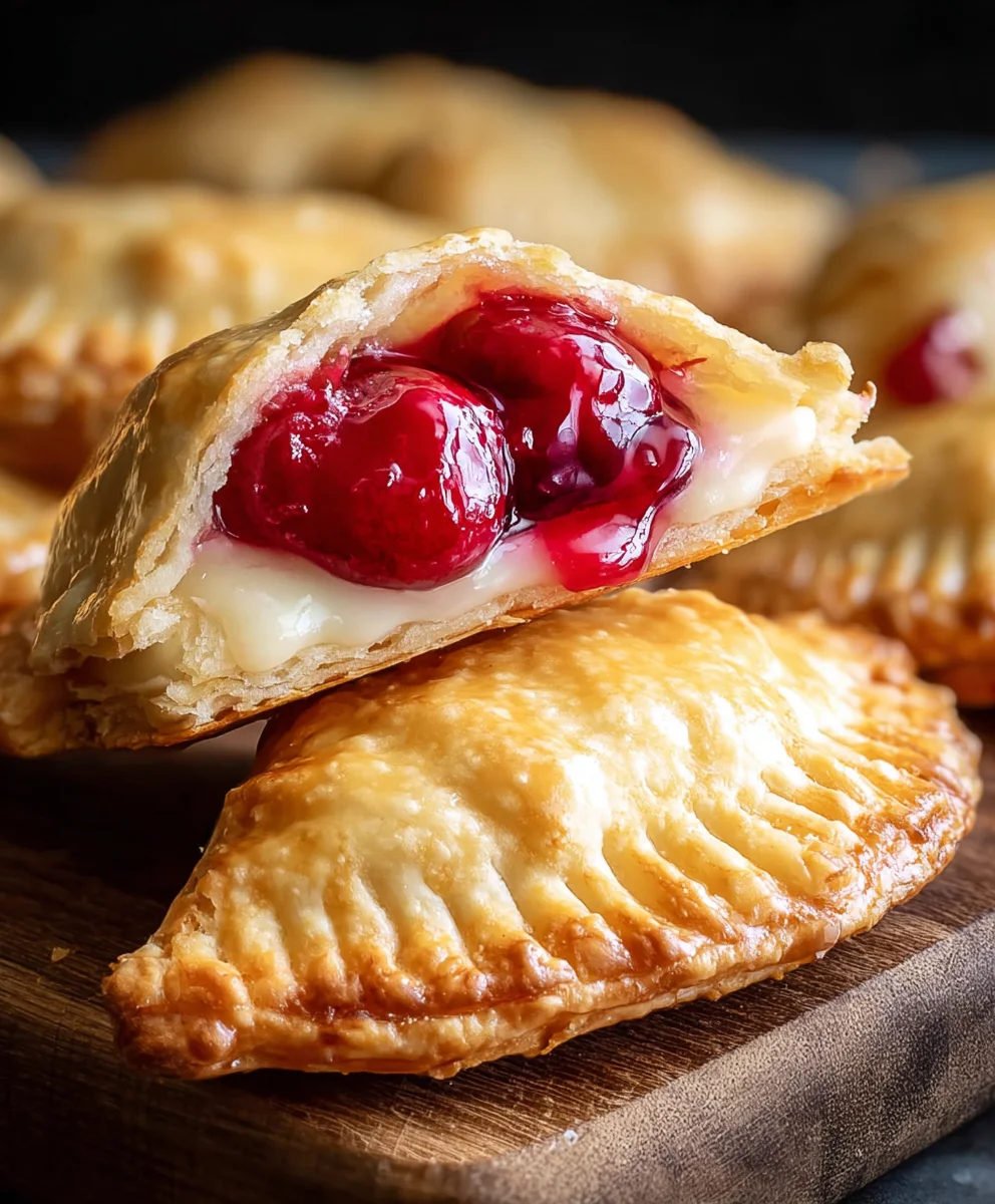 Cherry Cheesecake Hand Pies-Easy Dessert