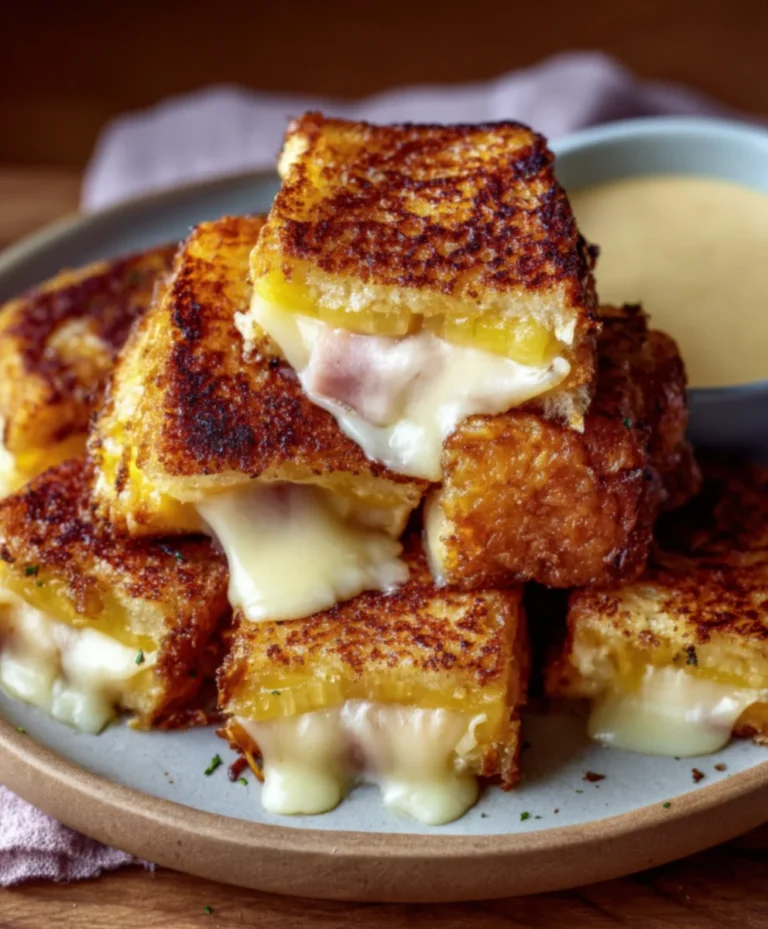 Hawaiian Roll Grilled Cheese-Sweet & Savory Comfort