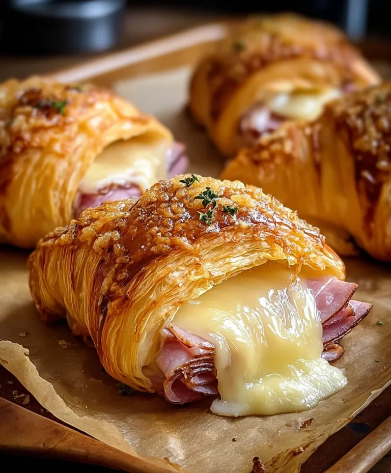 Beef Beef Ham Cheese Croissants – Easy Baked Recipe