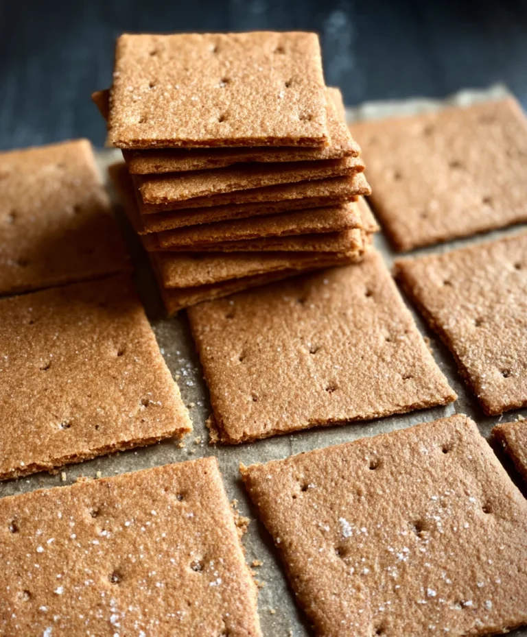 Sourdough Graham Crackers – Savory & Easy