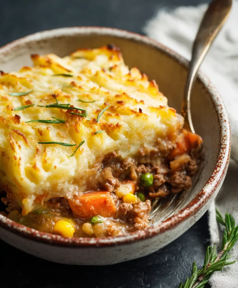 Easy Beef Shepherd’s Pie-Comfort Food Classic