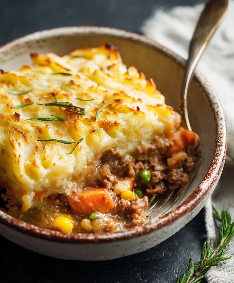 Easy Beef Shepherd's Pie-Comfort Food Classic