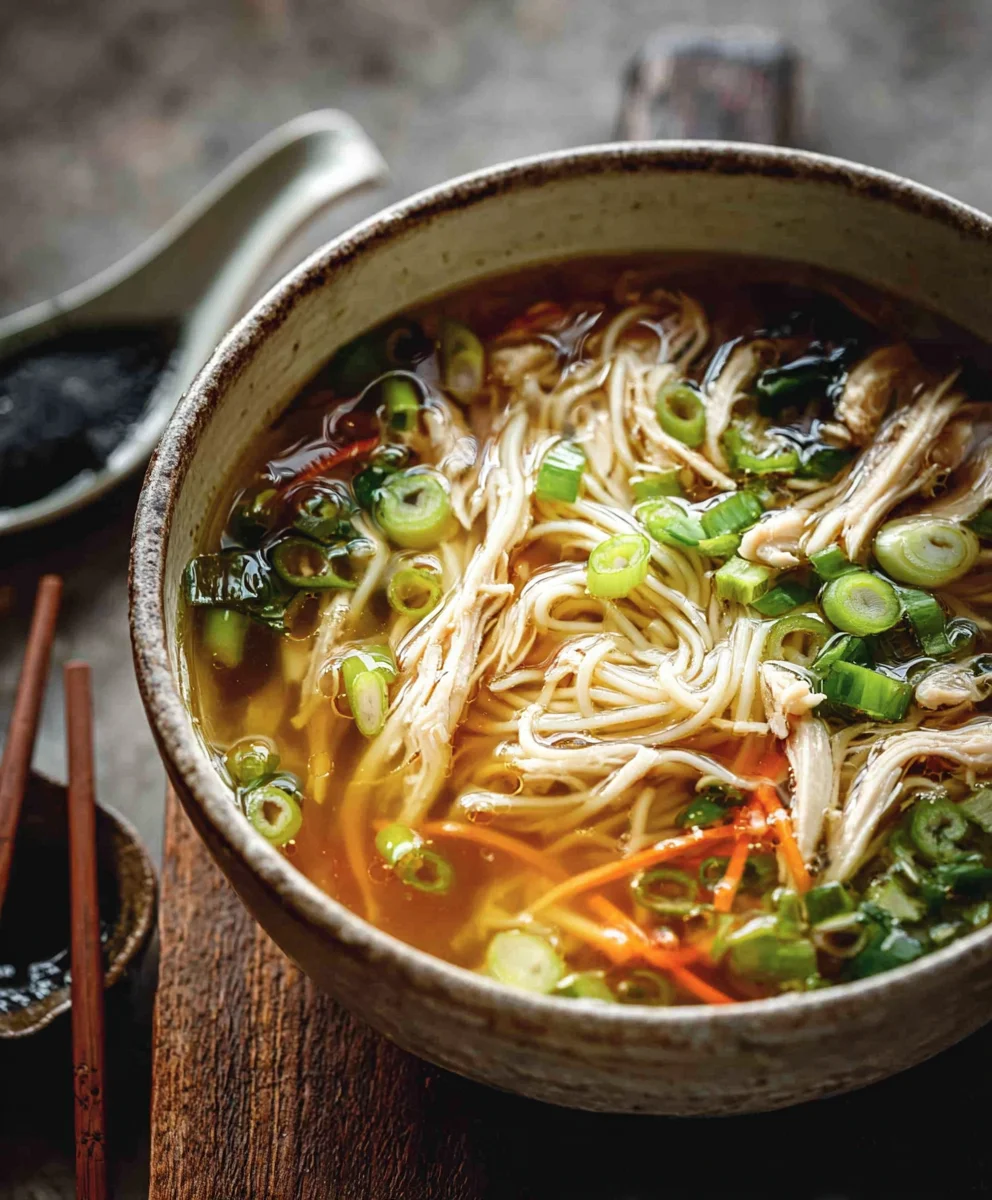 Aromatic Gin Extract-Inspired Chicken Noodle Soup - Alrightwithme