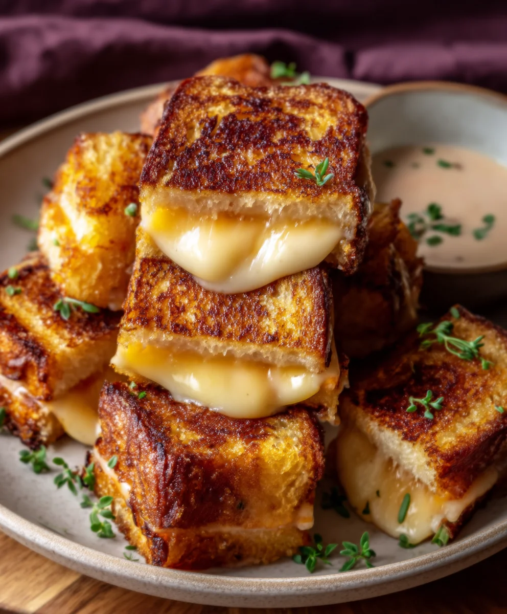 Hawaiian Roll Grilled Cheese-Sweet & Savory Comfort