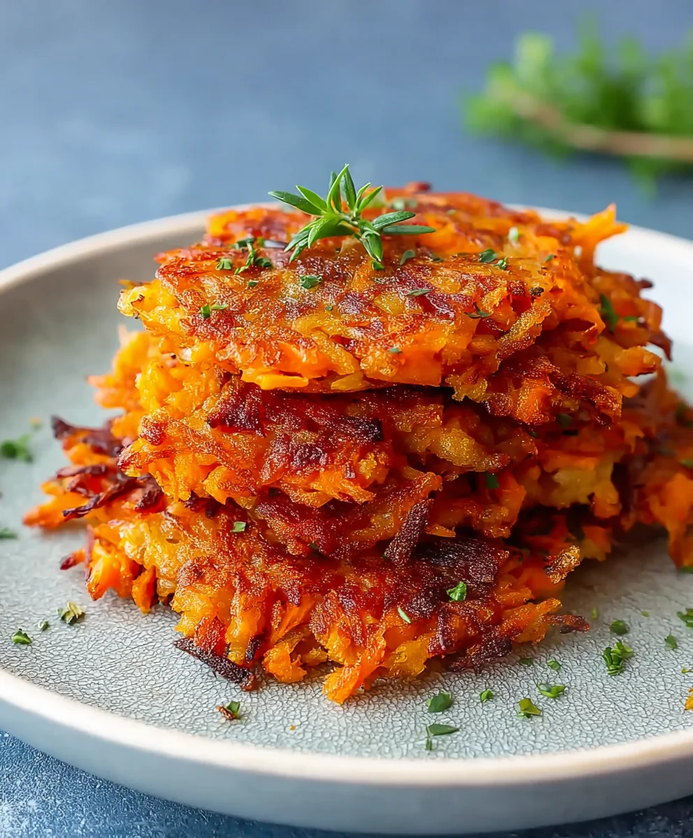 Savory Sweet Potato Hash Browns - Easy Side Dish