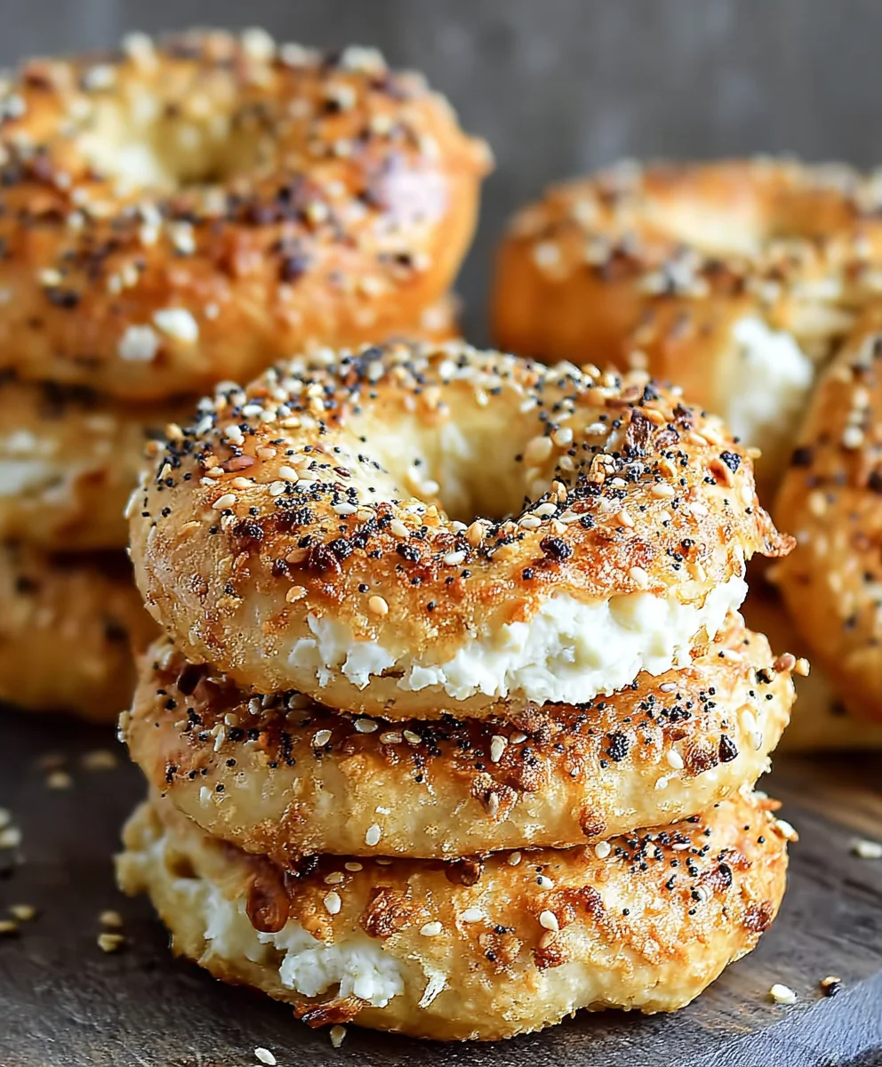 Greek Yogurt Bagels-High Protein Twist