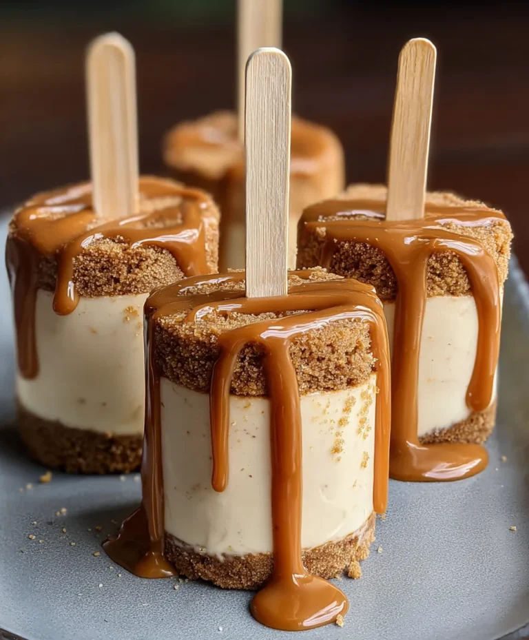 Biscoff Cookie Butter Cheesecake Pops – Irresistible Treats