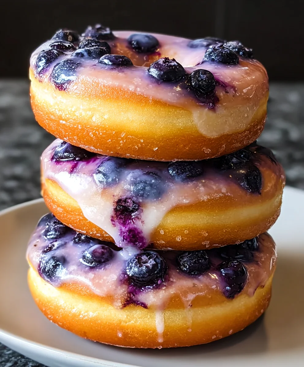 Keto Blueberry Donuts-Low Carb Sweet Treat