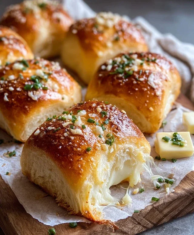 Korean Cream Cheese Garlic Buns