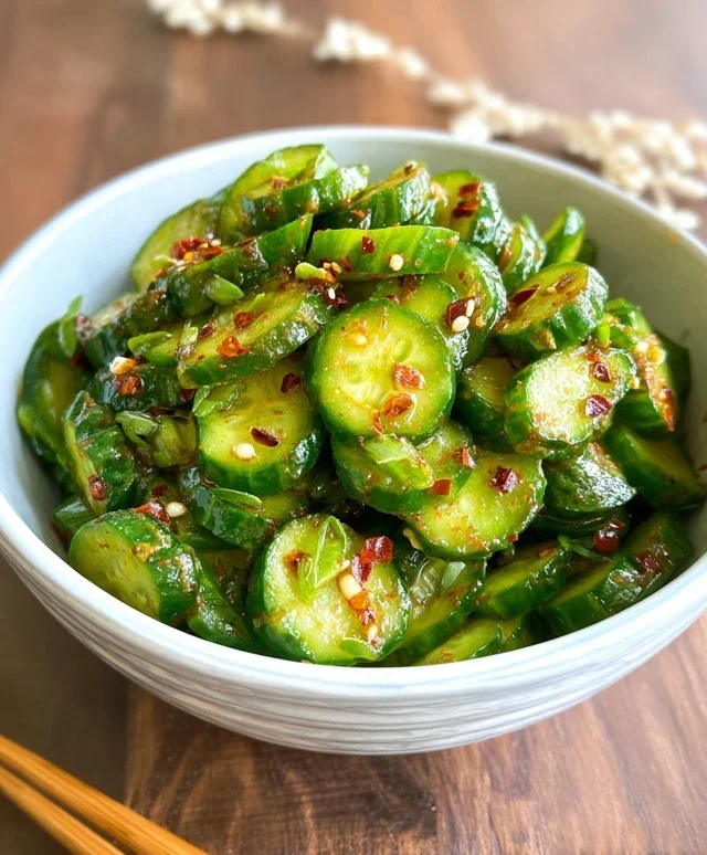 Spicy Asian Cucumber Salad