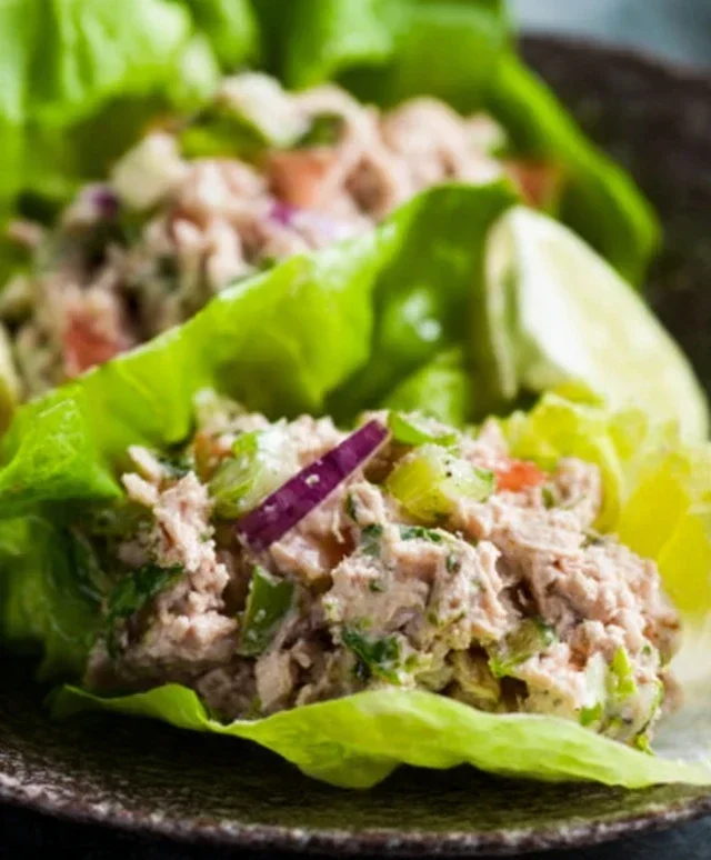 Tuna Lettuce Wraps