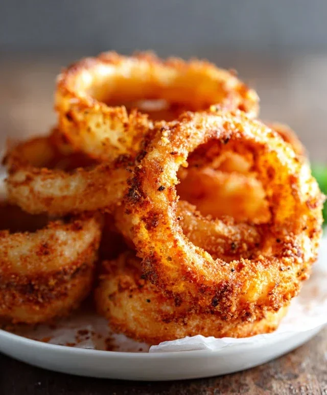 Viral High-Protein Keto Onion Rings Hack (No Breadcrum extract extractbs, No Frying!)