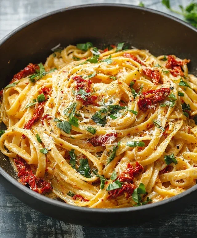 Sun-Dried Tomato Pasta Recipe