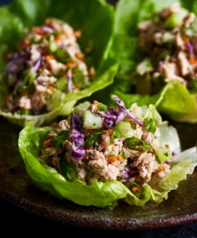 Tuna Lettuce Wraps