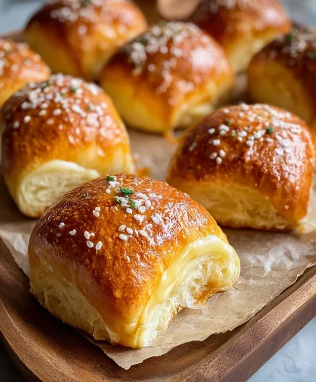 Korean Cream Cheese Garlic Buns