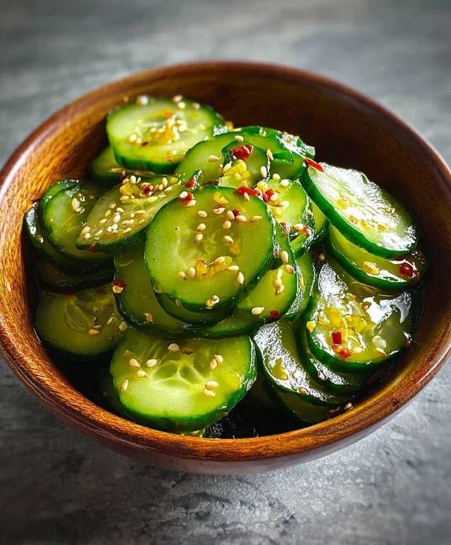 Easy Asian Cucumber Salad